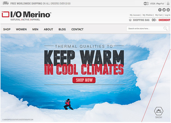 I/O Merino campaign