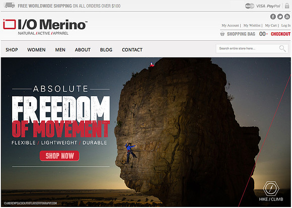 I/O Merino campaign